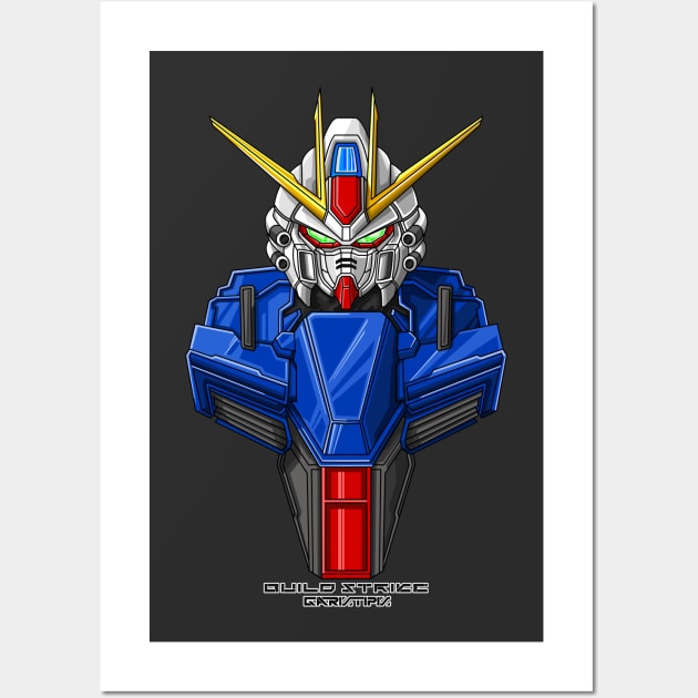 Build Strike Gundam Wall Art by garistipis